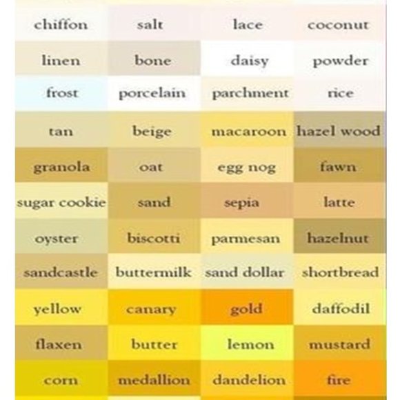 Questions about color? Check out these color charts for information! - Picture 2 of 5